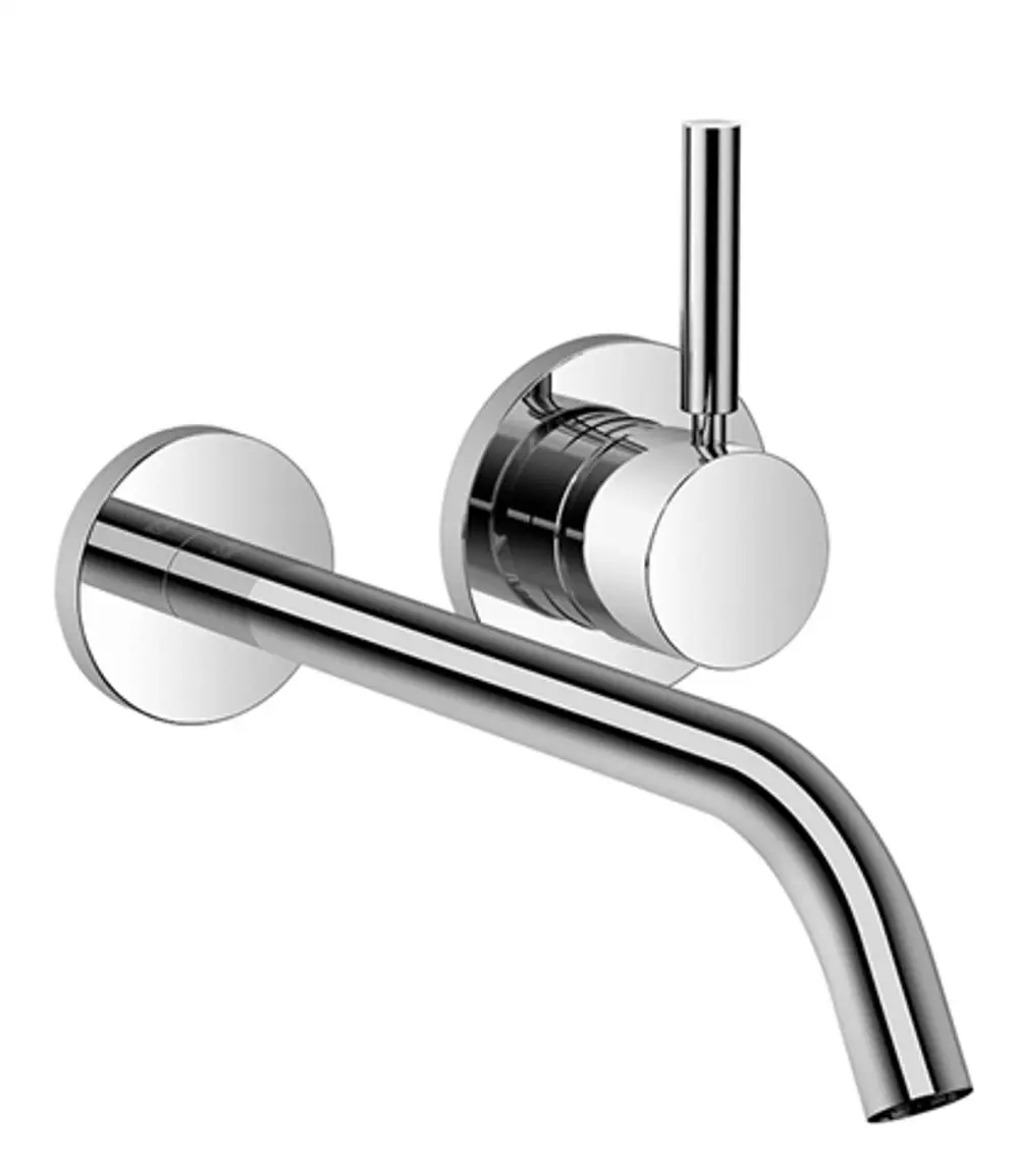 Dornbracht-META-Waschtisch-Wand-Einhandbatterie-Ausladung 250mm-chrom gebürstet, 36861660-93 Galeriebild 1